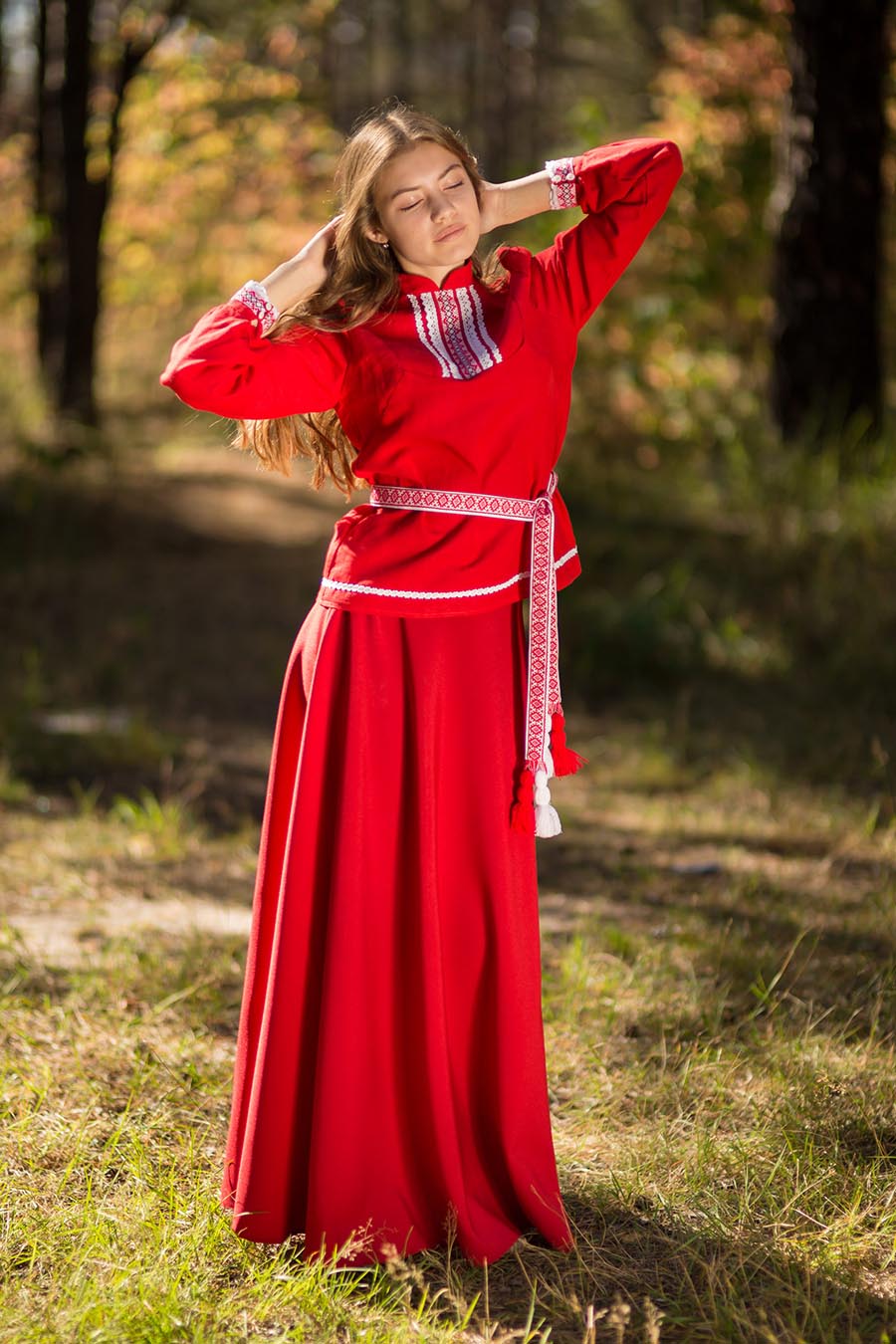 Underwear Women in Slavic costumes in Handan