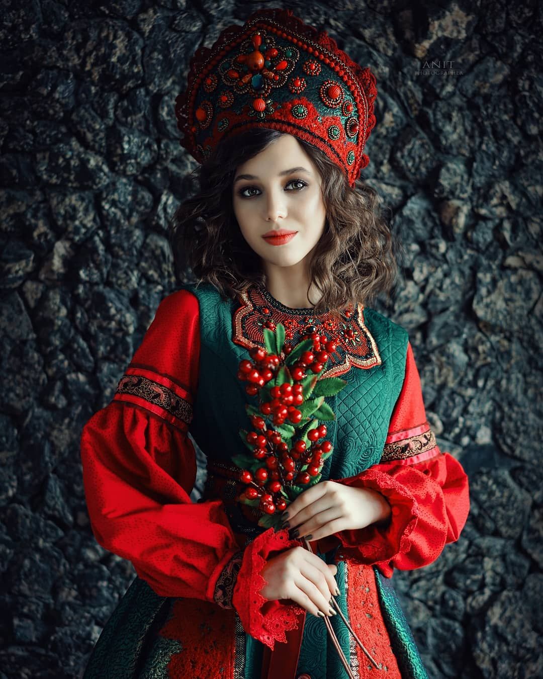 Nude girl Women in Slavic costumes in Handan