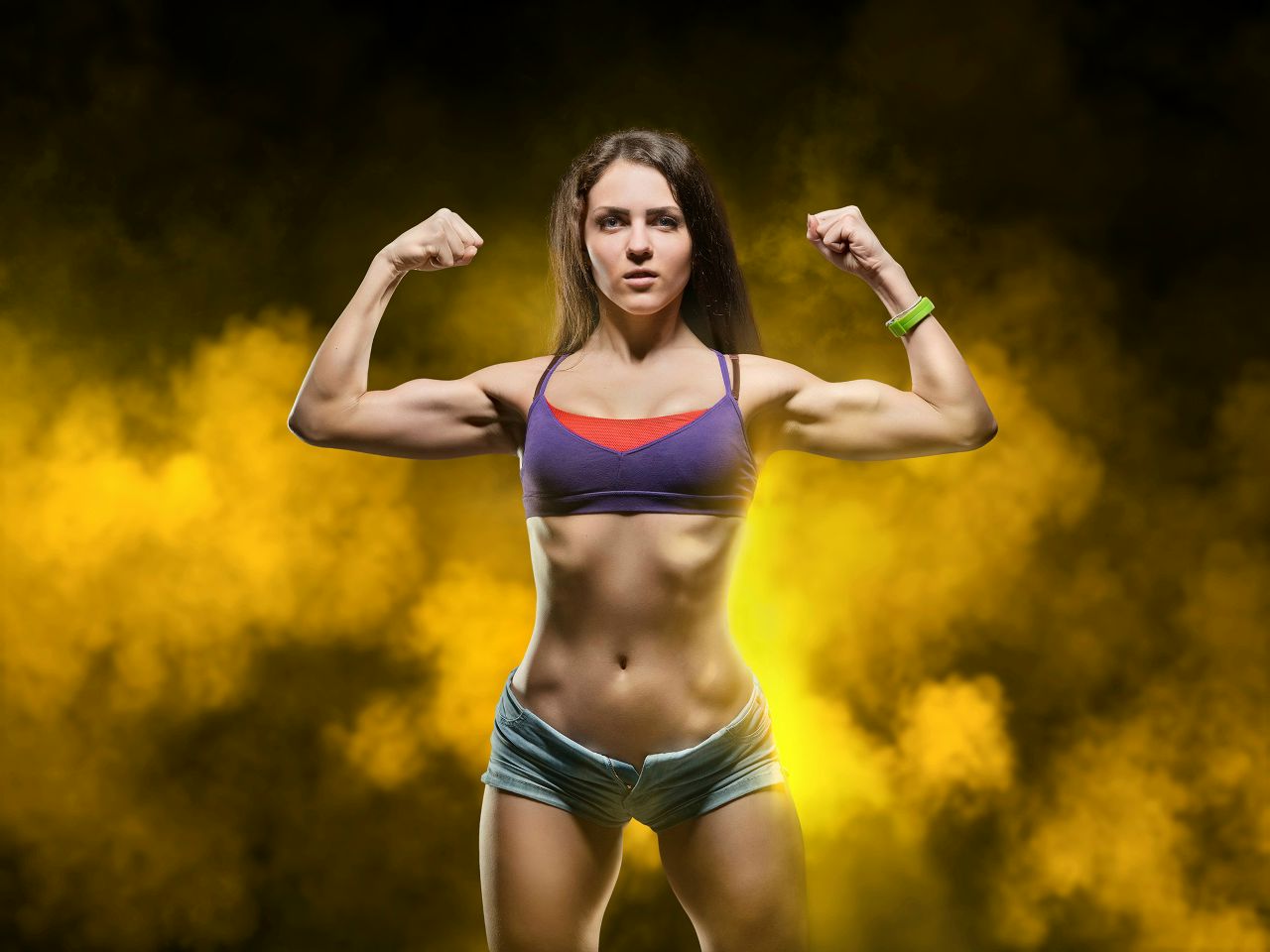 Athletic girls in Handan